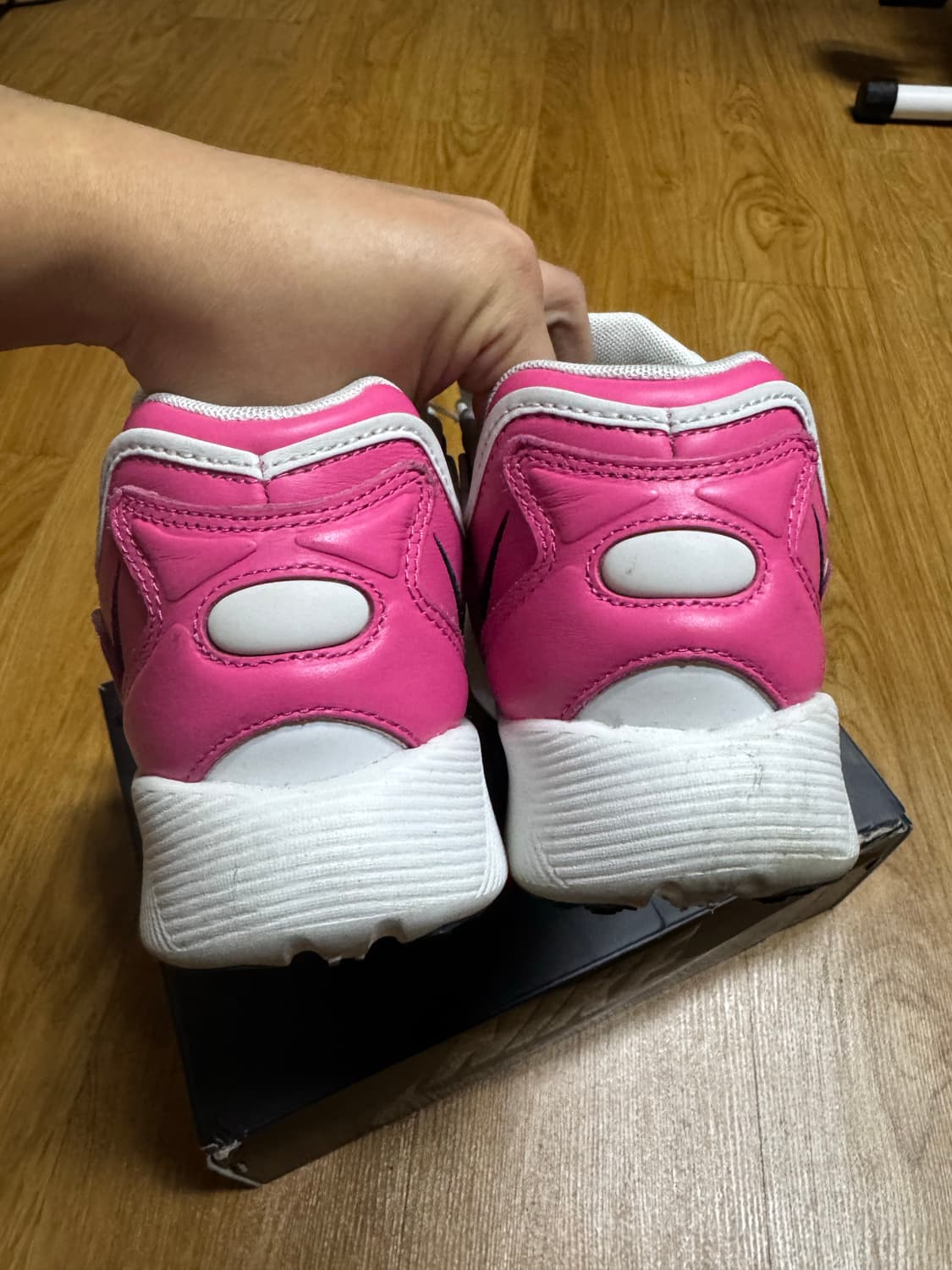 나이키 꼼데가르송 플러스 센스 96 핑크화이트 상품이미지5