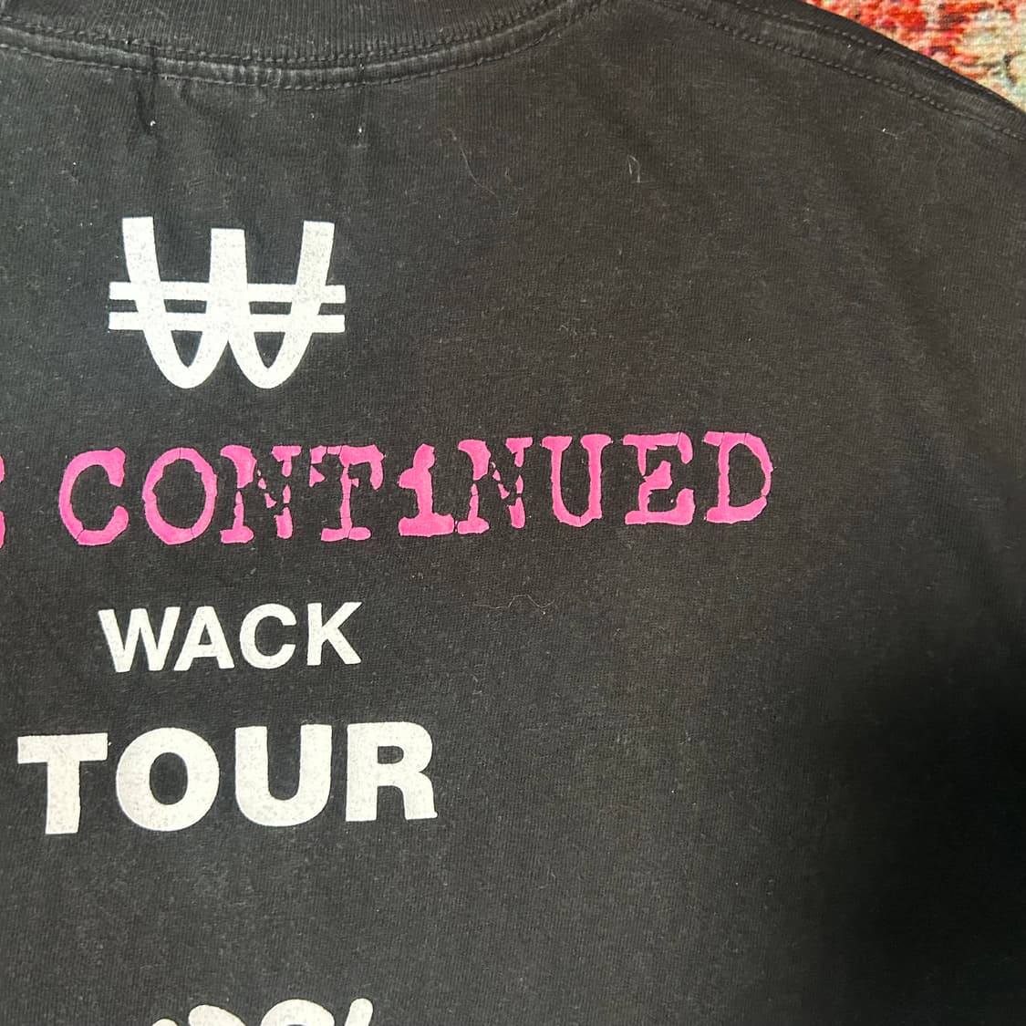 [XL] 일본 WACK엔터테이먼트 2021년 투어 반팔 상품이미지6