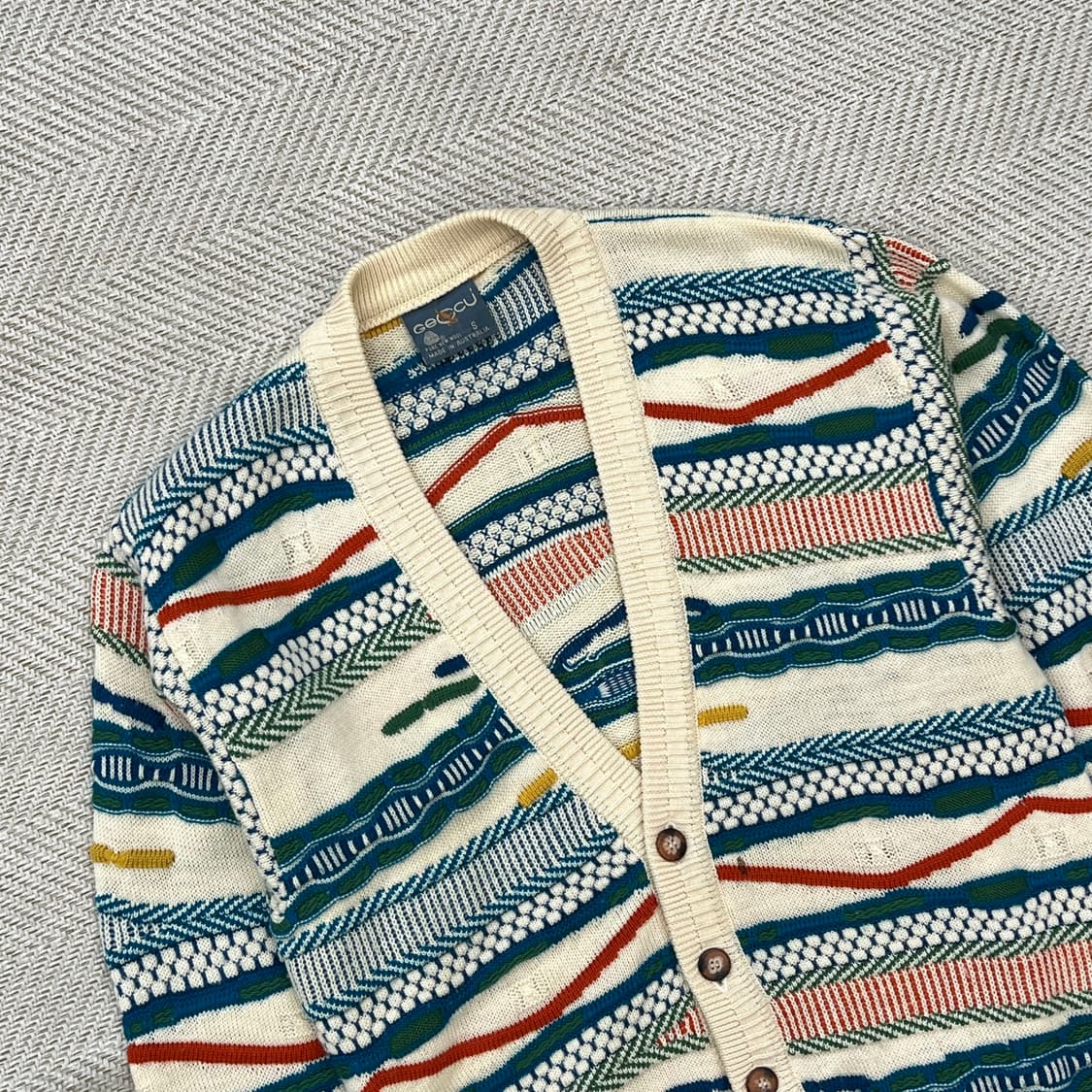 게쿠 케이블 니트 가디건 r2755 상품이미지3