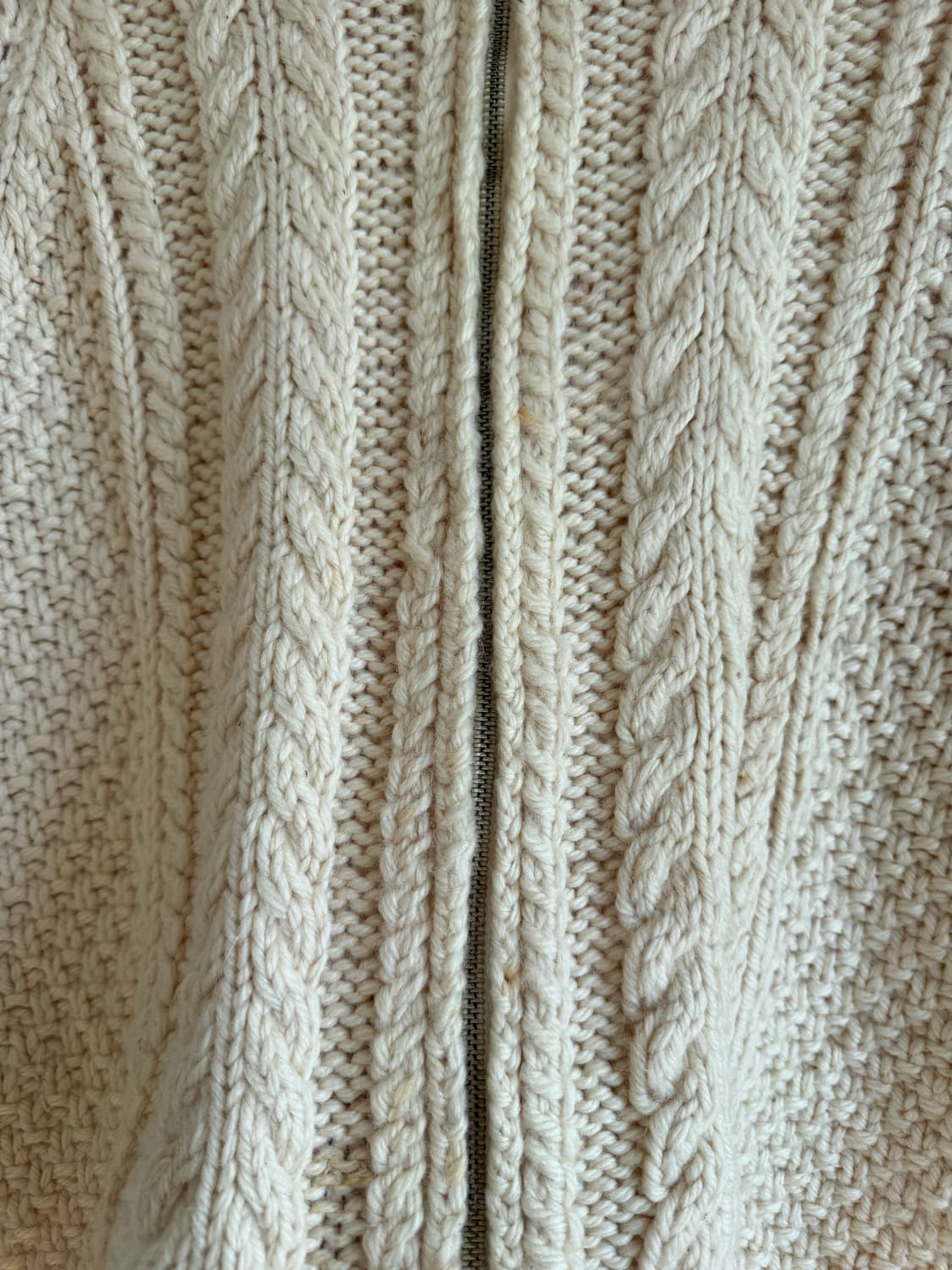 LIGHTNING ZIP 핸드메이드 집업니트 상품이미지4