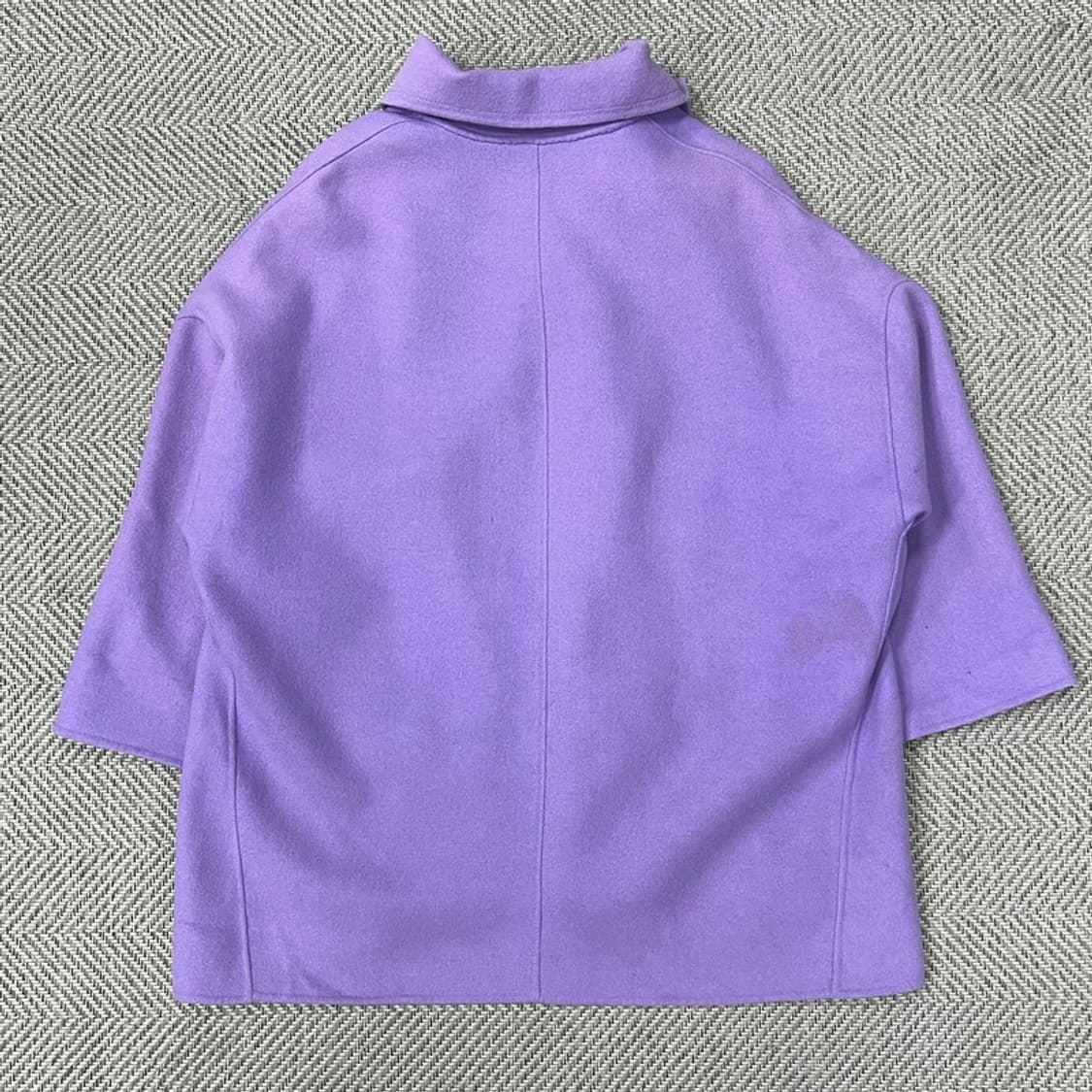 럭키슈에뜨 모직 더블 반코트 v0653  상품이미지2