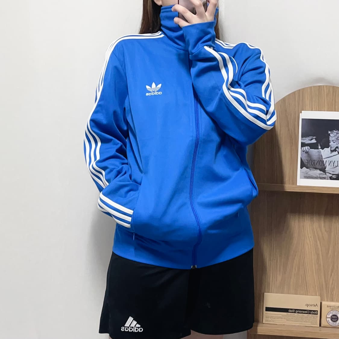 [정품] 아디다스 블루 유로파 져지 [ 110 ] 상품이미지4