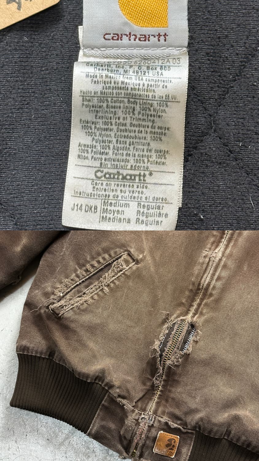 00's OG 칼하트 J14 산타페 자켓 칼하트 DKB 디트로이트 상품이미지9