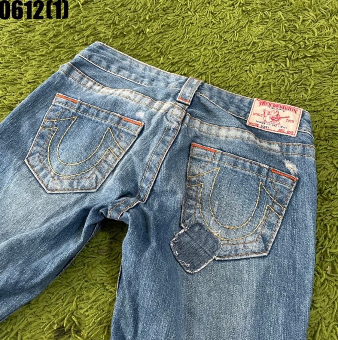 트루릴리젼 부르컷 청바지 상품이미지5