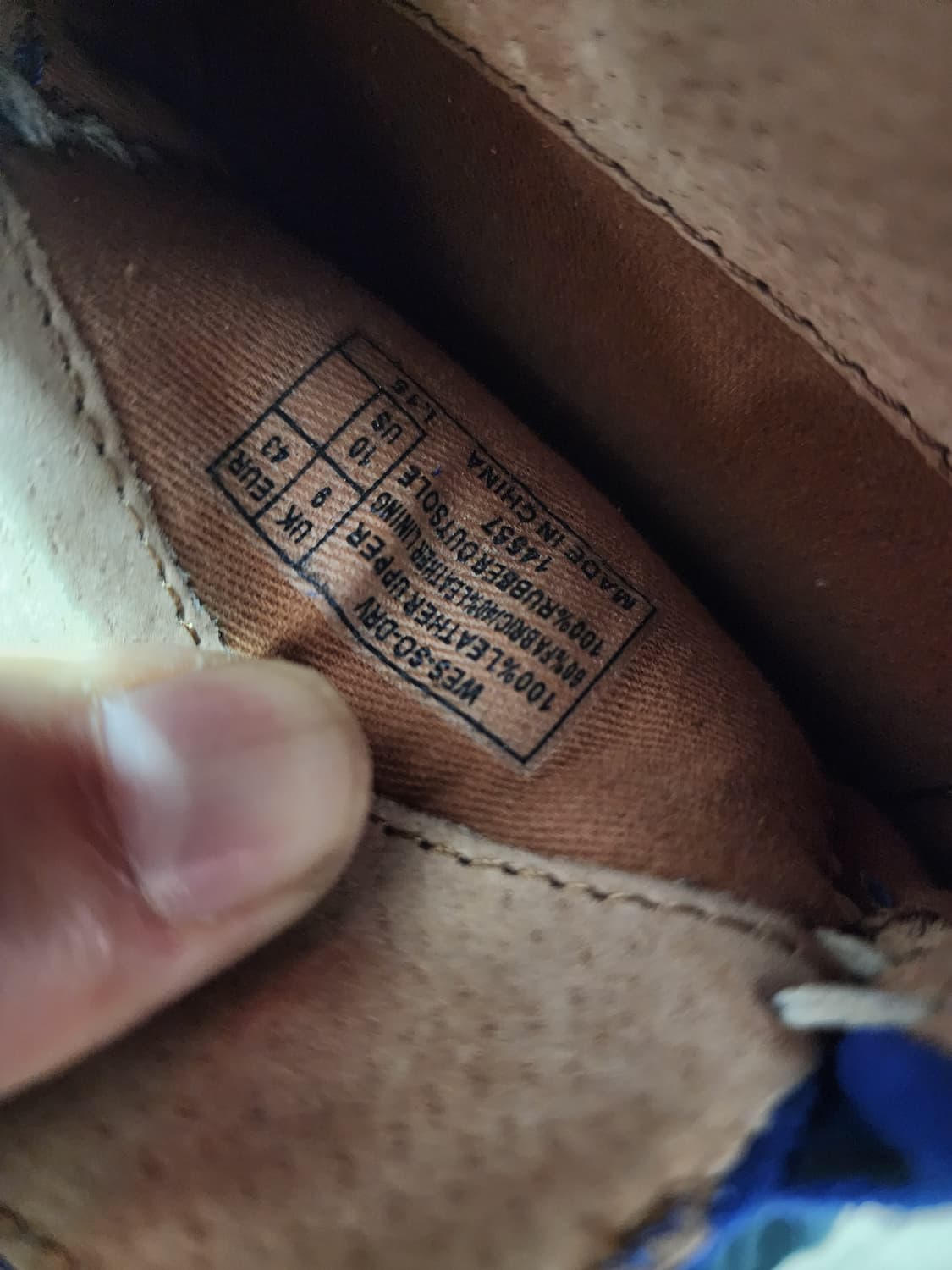 폴로 랄프로렌 블루 스웨이드 로퍼 드라이빙슈즈 상품이미지4