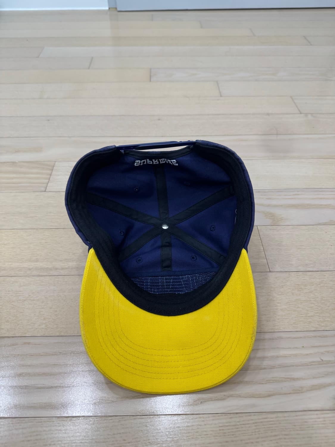 슈프림 이탈리아 6-패널 네이비 - 24SS 상품이미지5