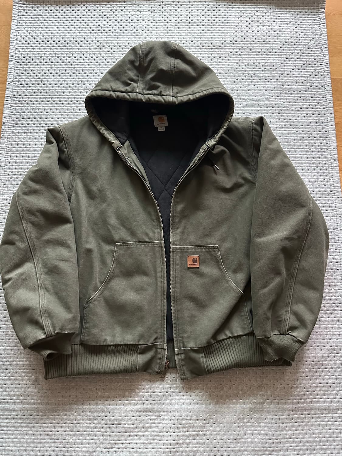 [XL] 칼하트 j130 샌드스톤 덕 액티브 자켓 상품이미지1