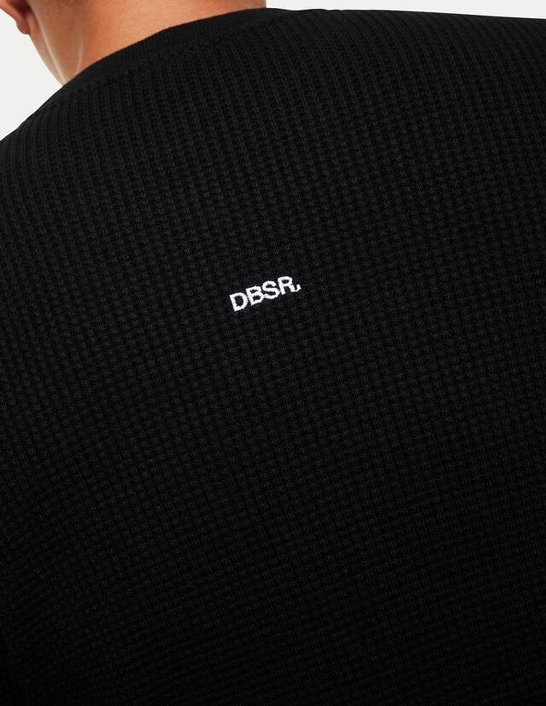 덤브스트럭 DBSR. 헤비 와플 롱슬리브 (블랙) 라지 L 상품이미지7