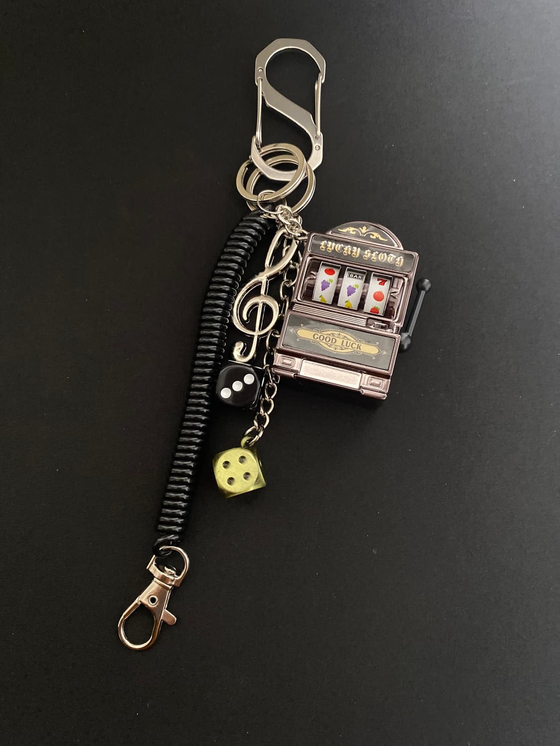 럭키 슬롯머신 키링 상품이미지1