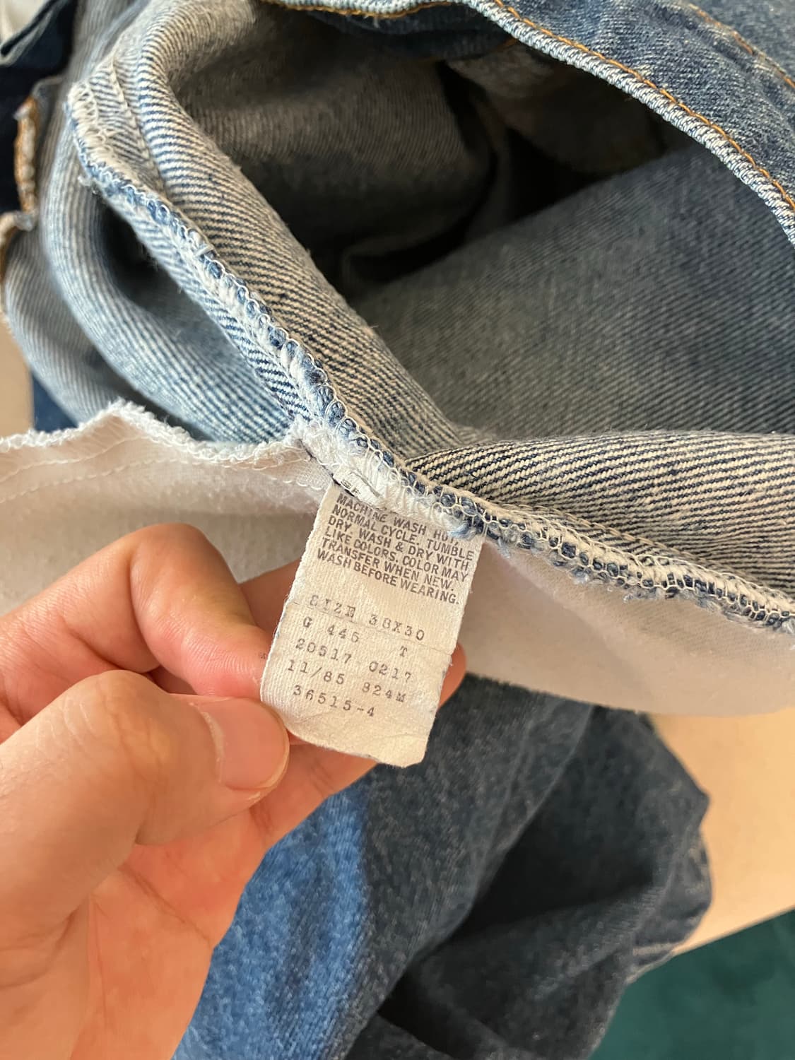 80s Levi’s 517 orange tab 상품이미지9