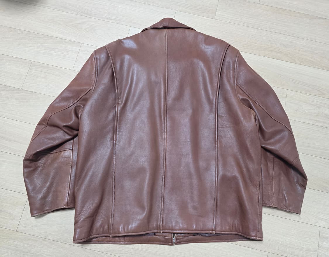 Van Heusen Studio Leather 브라운 레더자켓 XL 상품이미지2