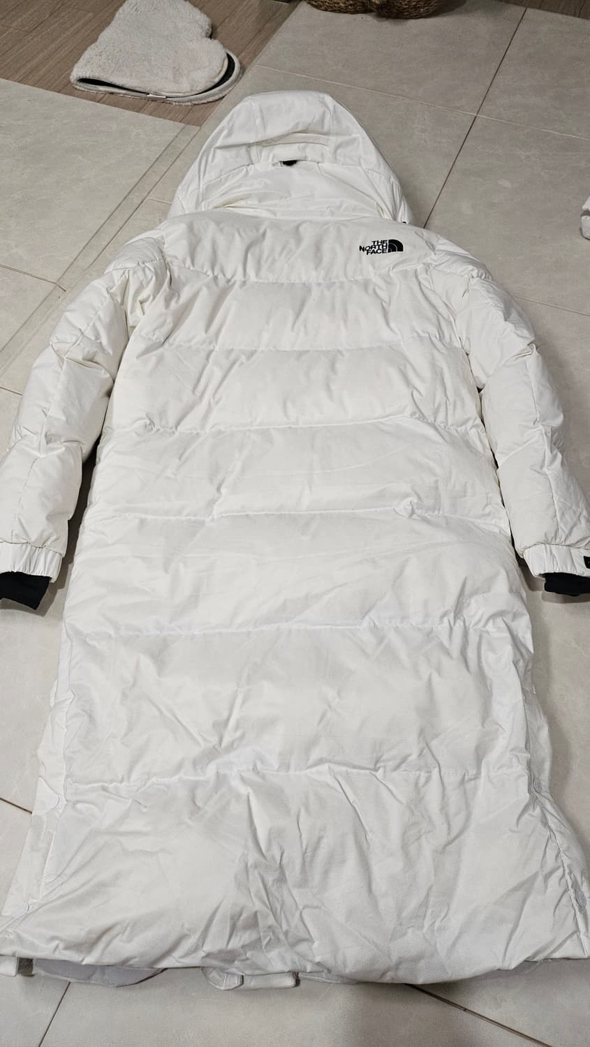 [M(95)] 노스페이스 익스플로링 롱패딩 코트 NC1DI50C 화이트 상품이미지4