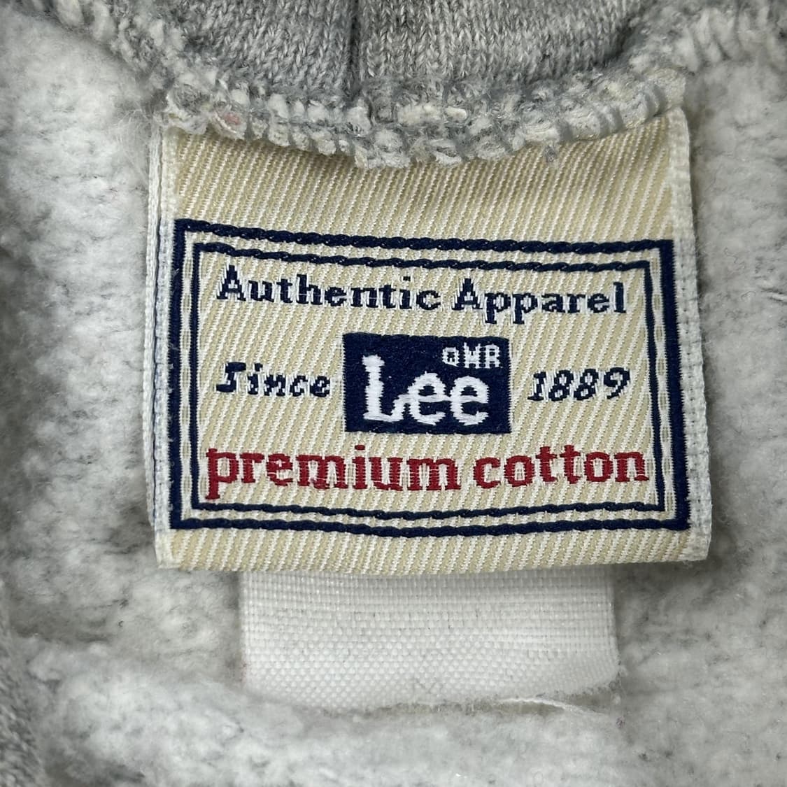 90s LEE 리 올드스쿨 후드티 그레이 L 상품이미지5