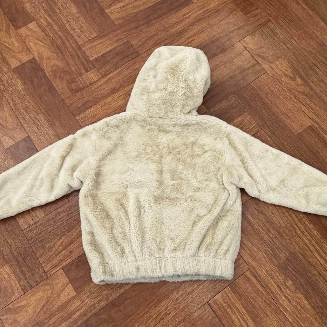 여성용 90 코오롱스포츠 에코퍼 후드재킷 상품이미지3