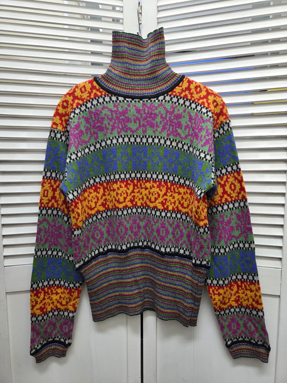 미쏘니 알파카 니트 터틀넥 상품이미지1