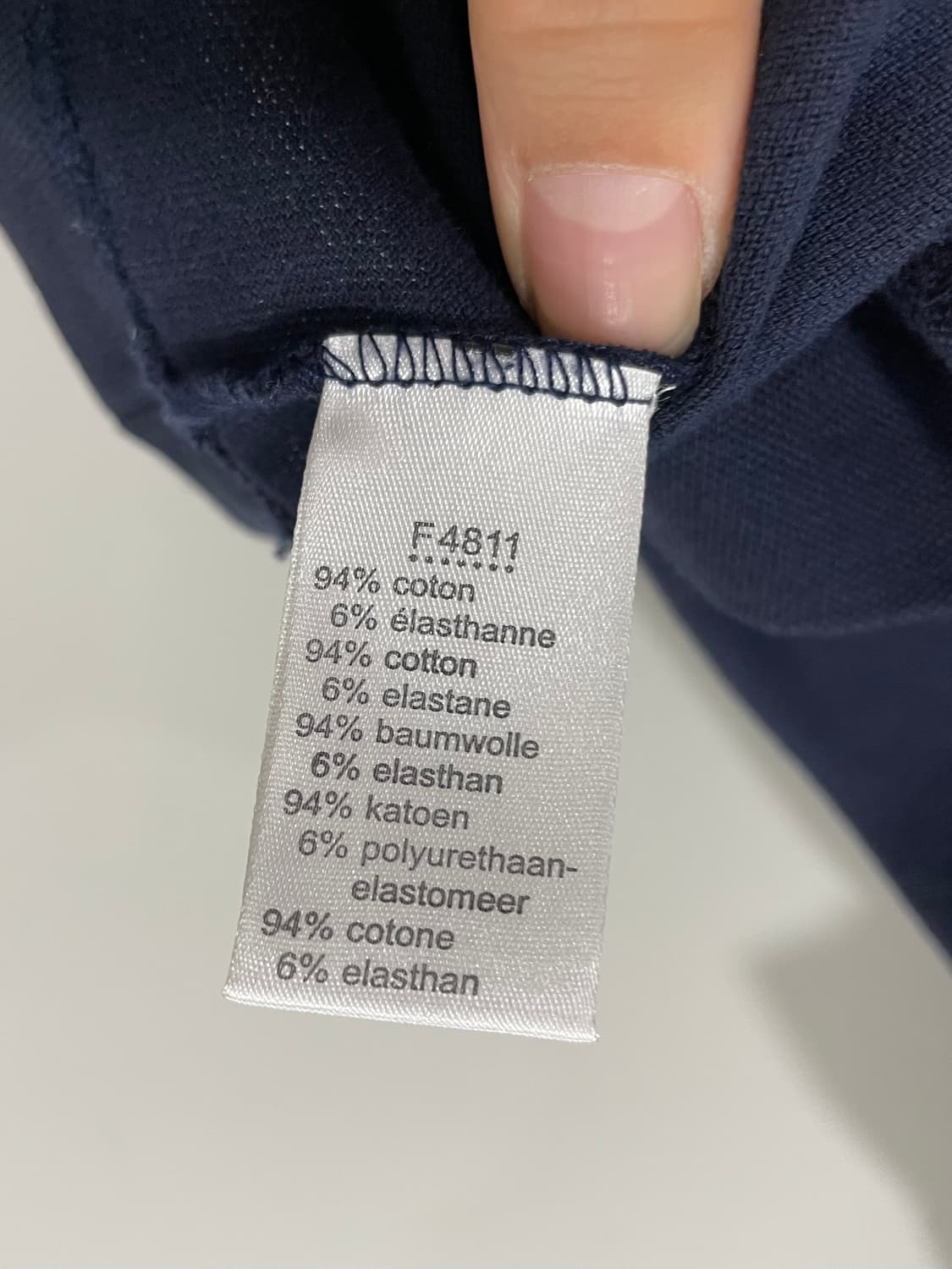Lacoste 라코스테 Pk 카라 슬림핏 반팔티셔츠 상품이미지5