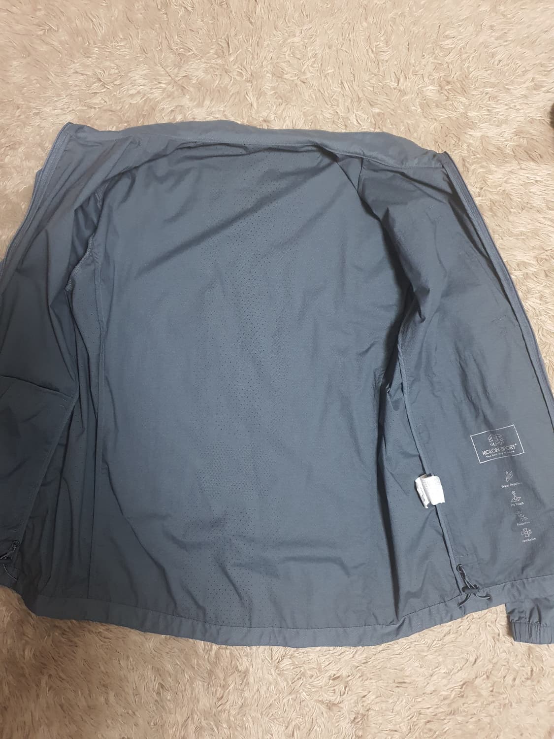 코오롱 바람막이 상태 굿 사이즈 95 상품이미지2