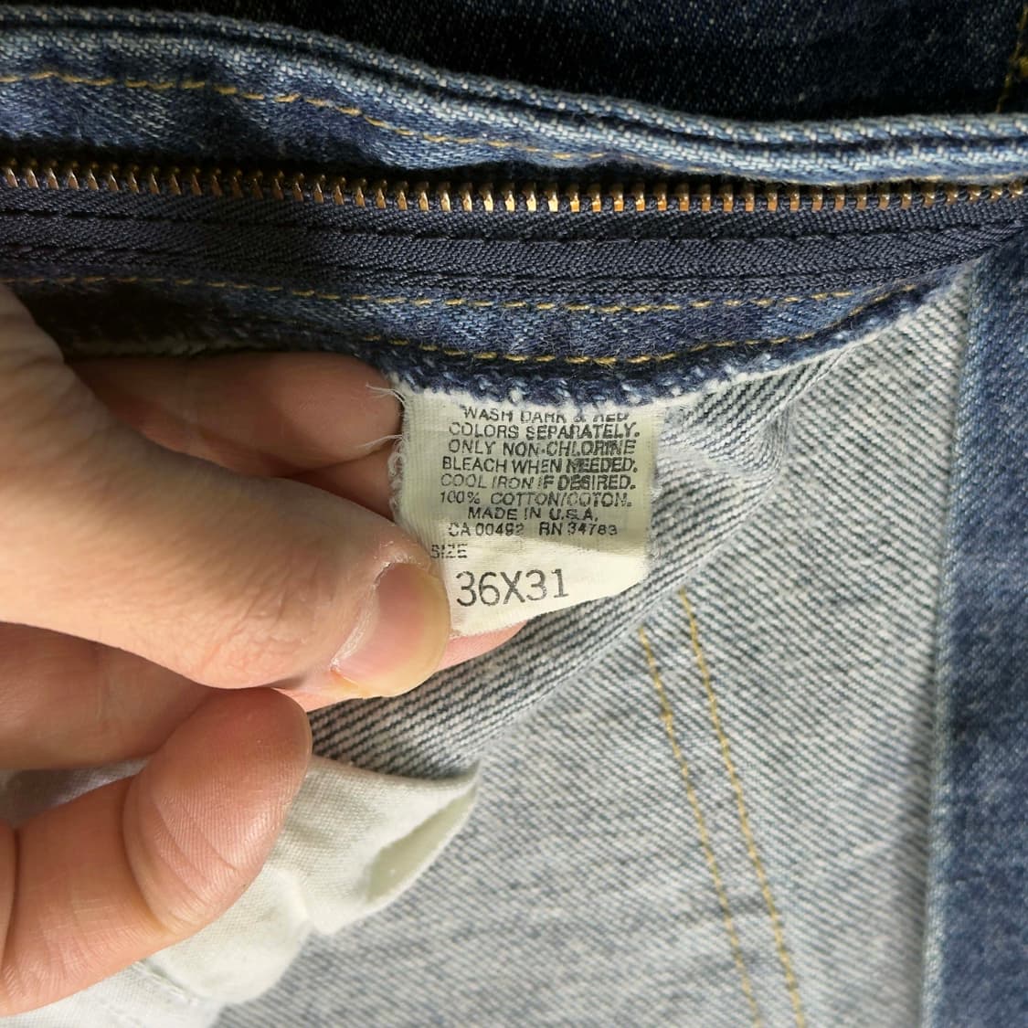 90s Lee 리 데님팬츠 36X31 상품이미지6