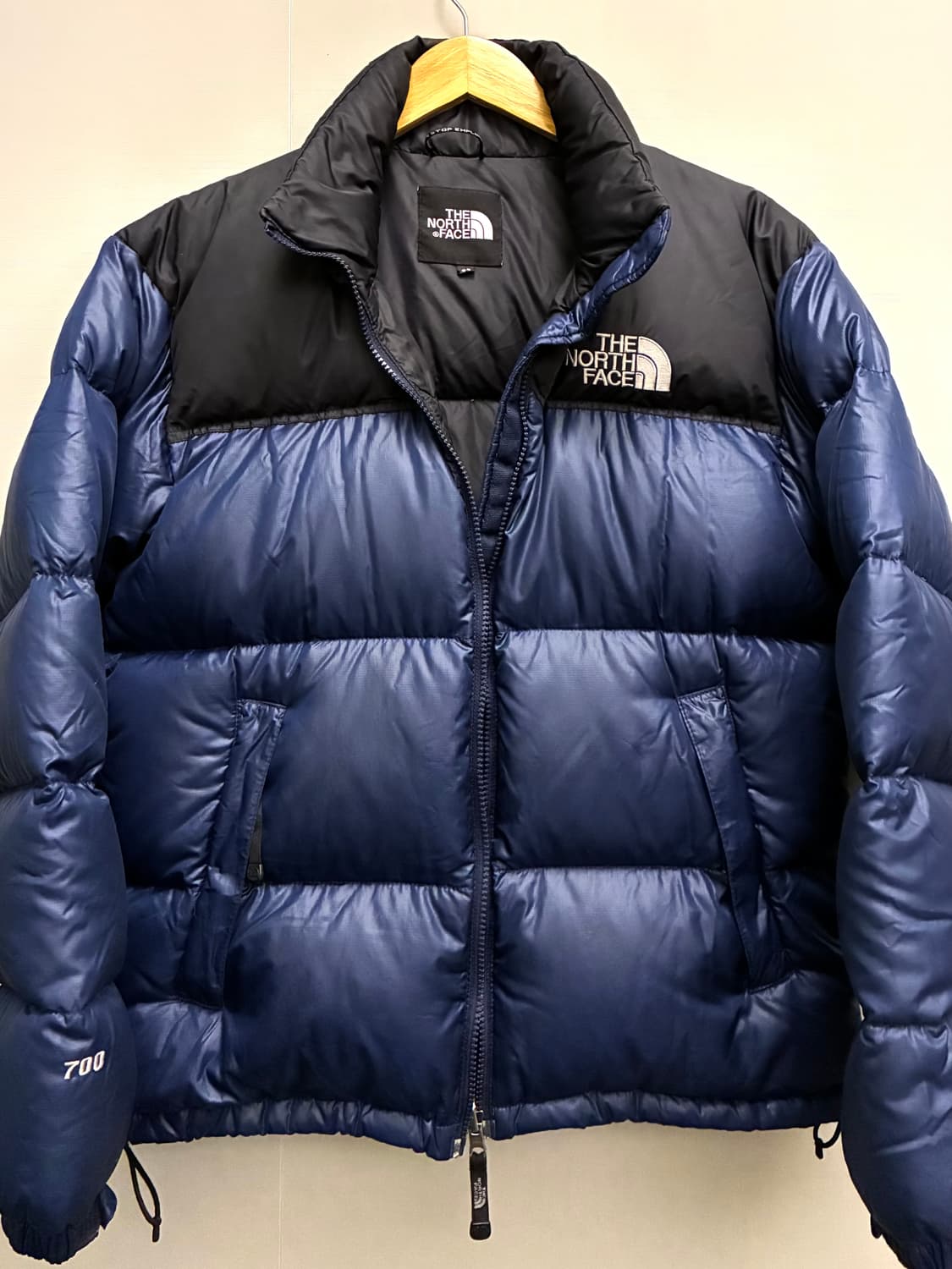 (S/97)노스페이스 1996 골드윈 레트로 눕시 패딩 700 네이비 상품이미지9