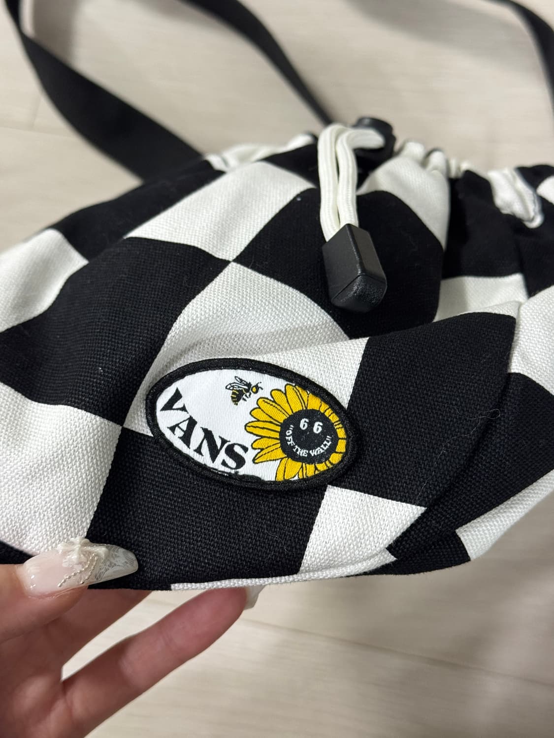 반스 체크 가방 상품이미지4