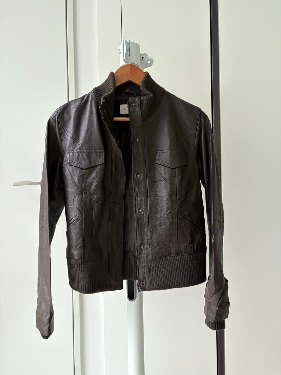 Vintage Mood Leather Jacket 상품이미지6