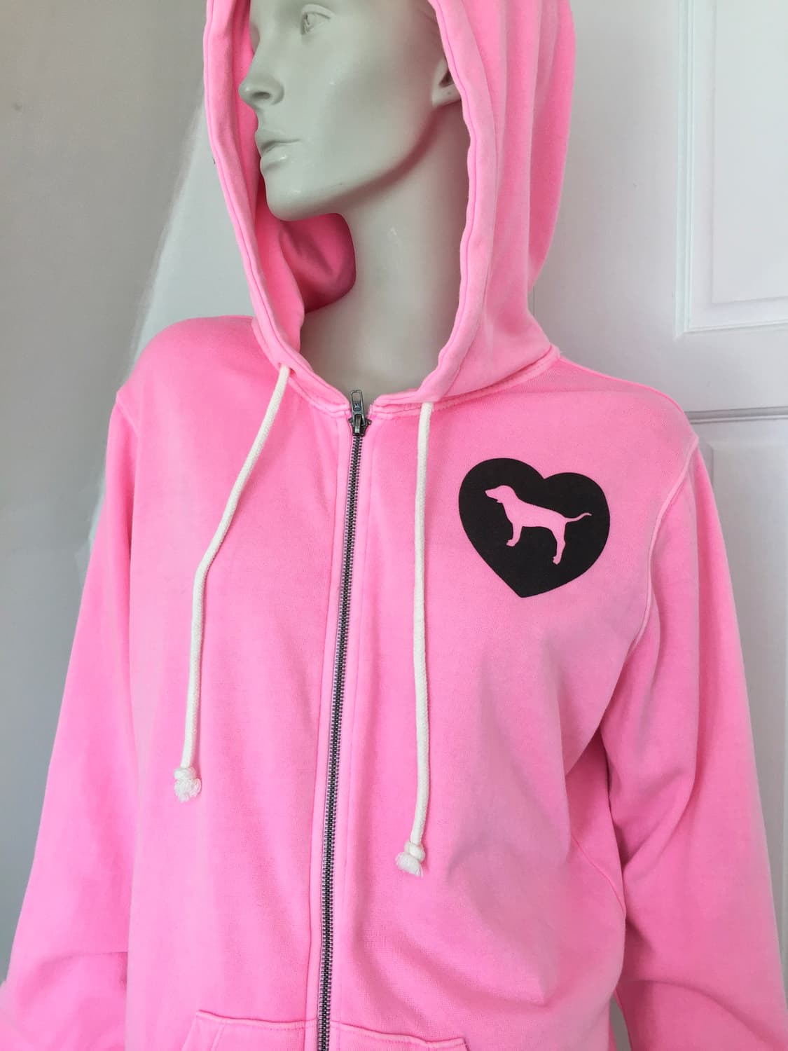Victoria’s Secret  Neon Pink Logo Hoodie 상품이미지7