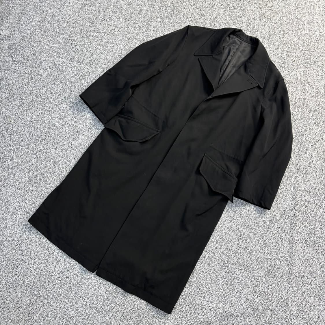 M 요지야마모토 울 롱 가디건 자켓 코트 0407J 상품이미지1