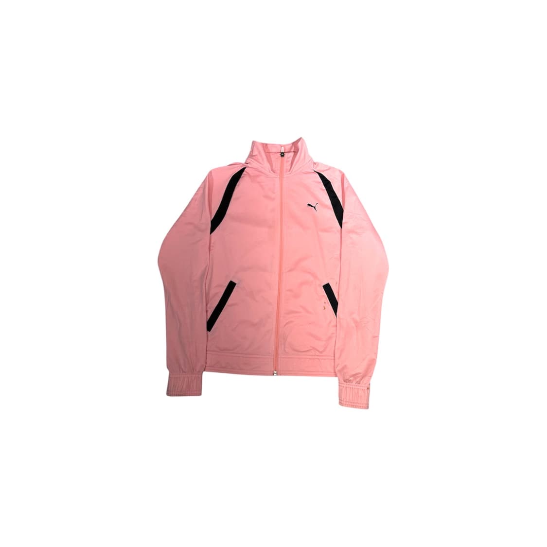 푸마 딸기우유 핑크 딱붙핏 y2k 트랙탑 져지 S 상품이미지5