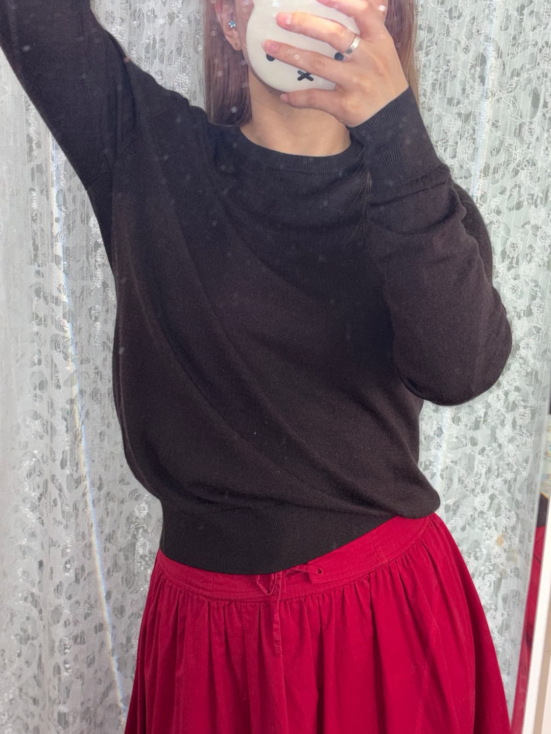 브라운 니트 상품이미지3