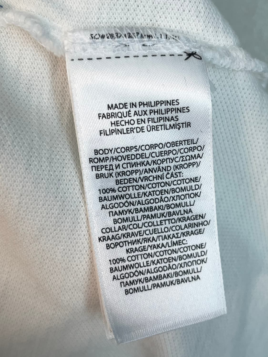 폴로 랄프로렌 사자 자수 빅로고 반팔 카라 셔츠 화이트 [M] 상품이미지6