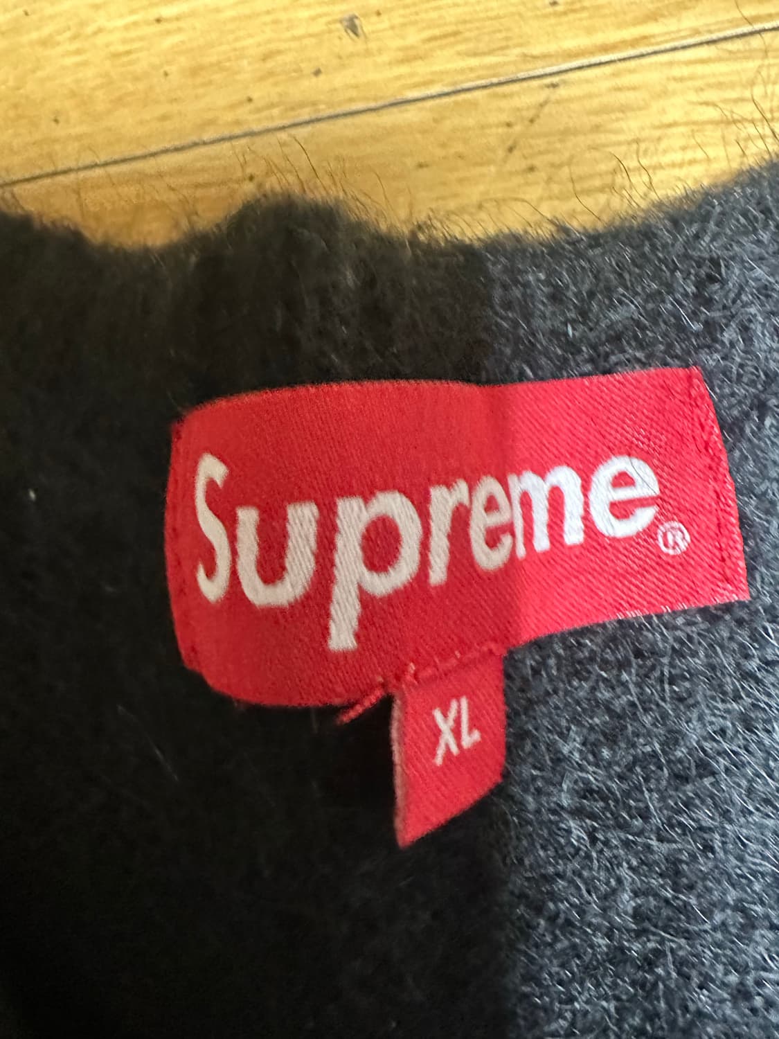 [XL/2회착] 슈프림 로켓 스웨터 블랙 상품이미지3