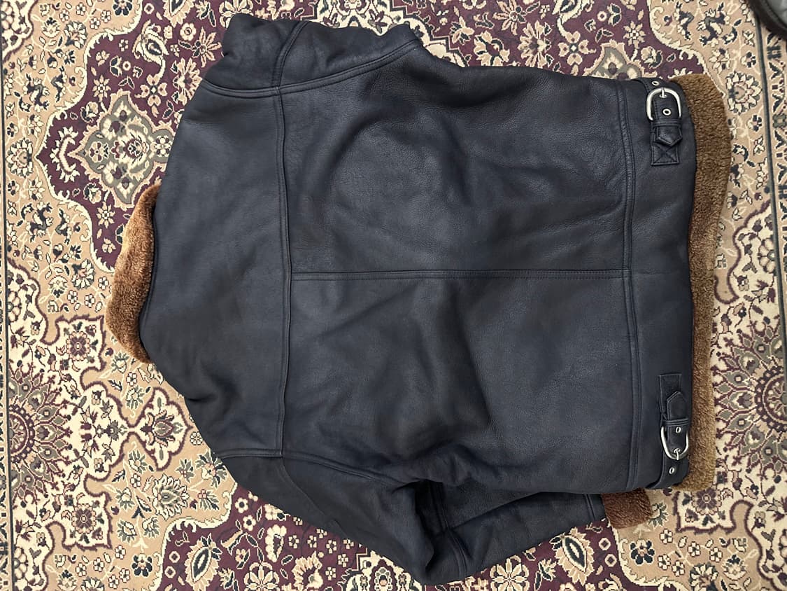 100)올드 캘빈클라인 무스탕 상품이미지2