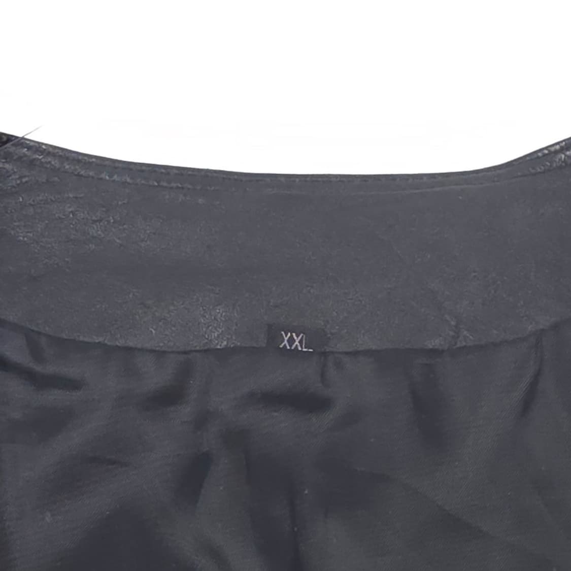 빈티지 소가죽 100 버튼 레더 베스트 XXL 상품이미지6