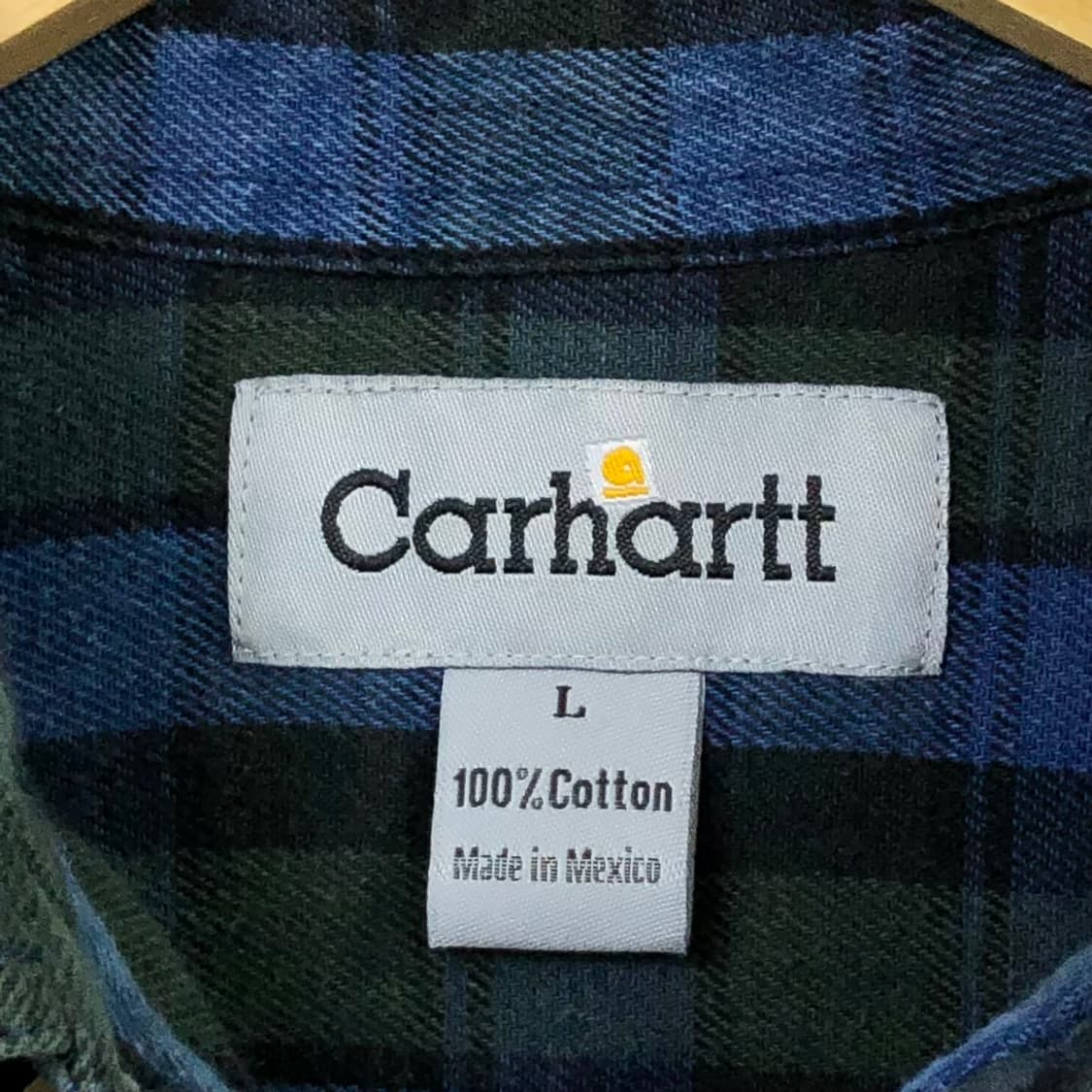 L 칼하트 체크 남방 상품이미지3