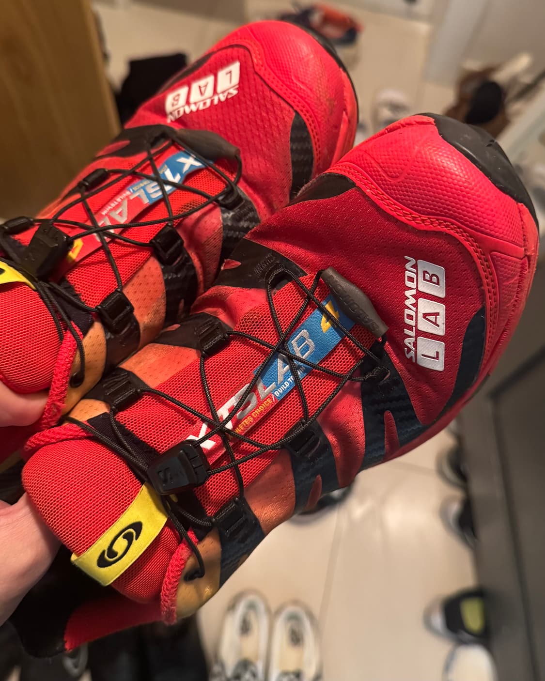 살로몬 xt-4 og 275 43 신발 레드 상품이미지6