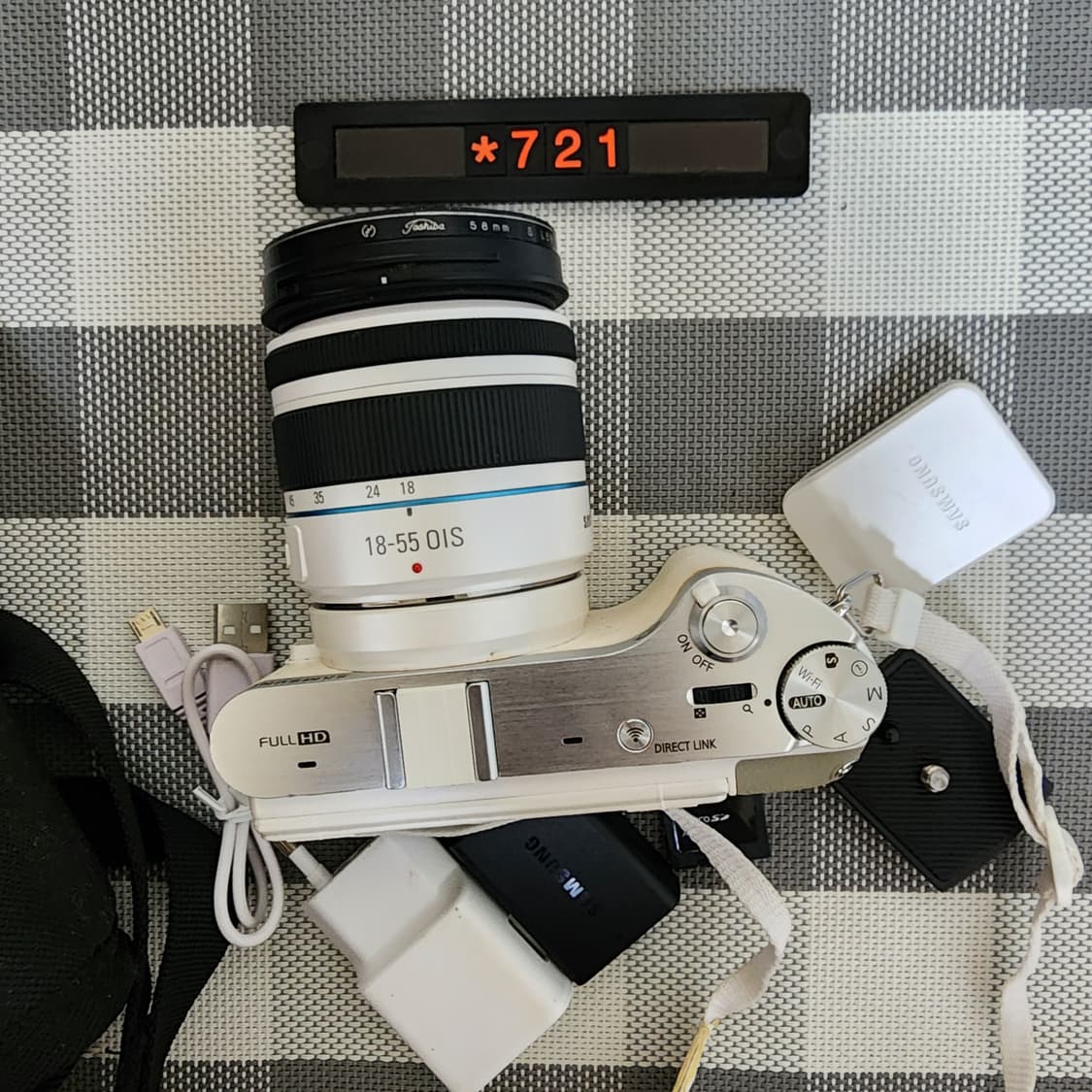 삼성 NX 300M 디지털카메라 화이트바디 가방세트 상품이미지3