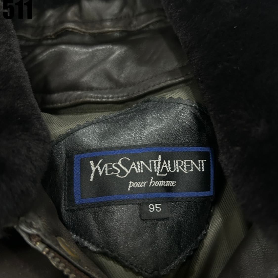 YSL 입생로랑 가죽 자켓 100 상품이미지2