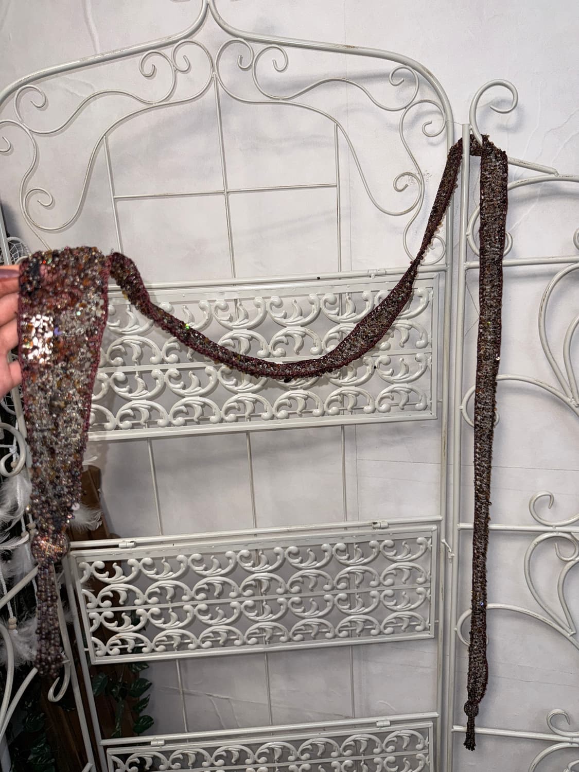 Metro City oriental beads scarf 상품이미지1