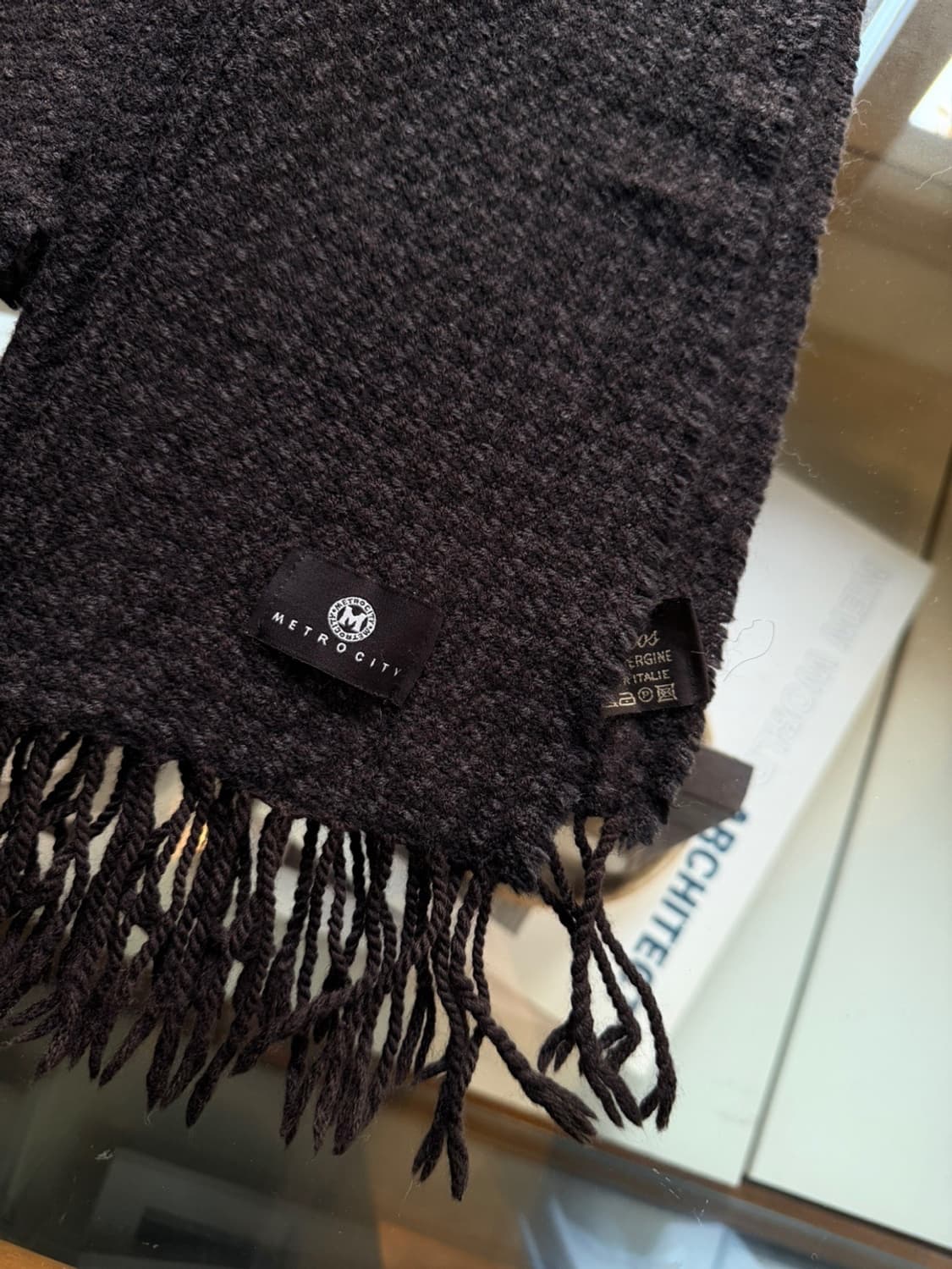 메트로시티 램스울 머플러 상품이미지4