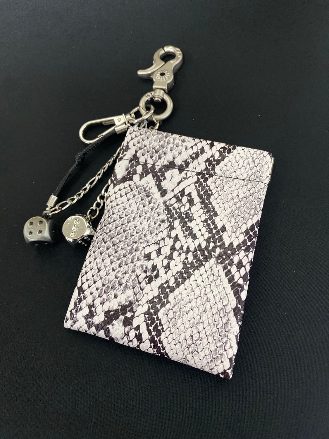 파이톤 카드 웰렛 다이스 키링 상품이미지1