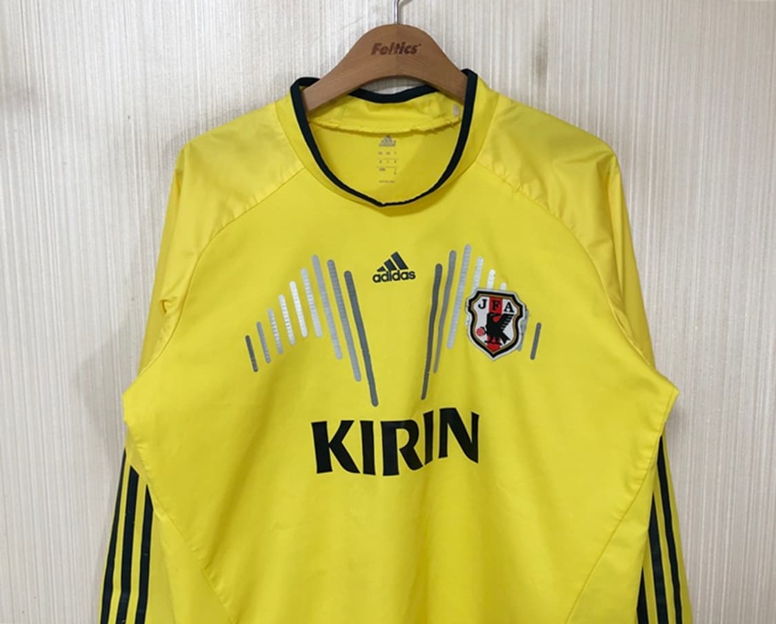 아디다스 12-13 일본축구국대 트레이닝(훈련용) 윈드셔츠 L(일본) 상품이미지2