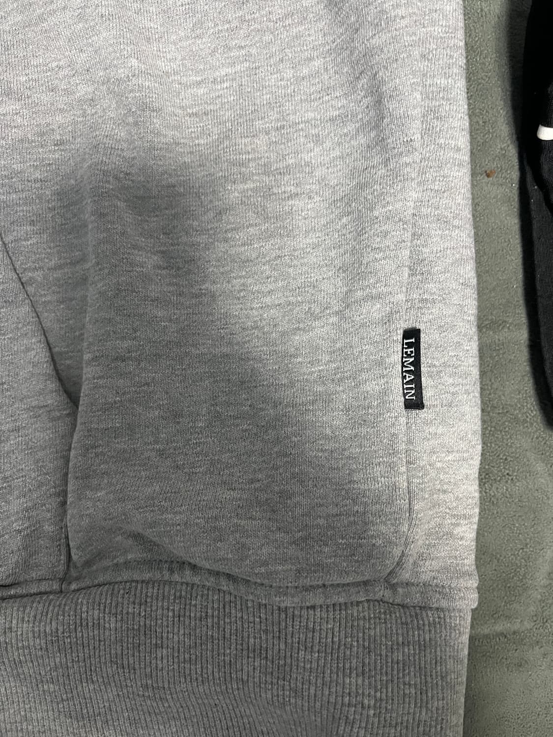 리메인 세컨드 오버핏 후드집업 상품이미지3