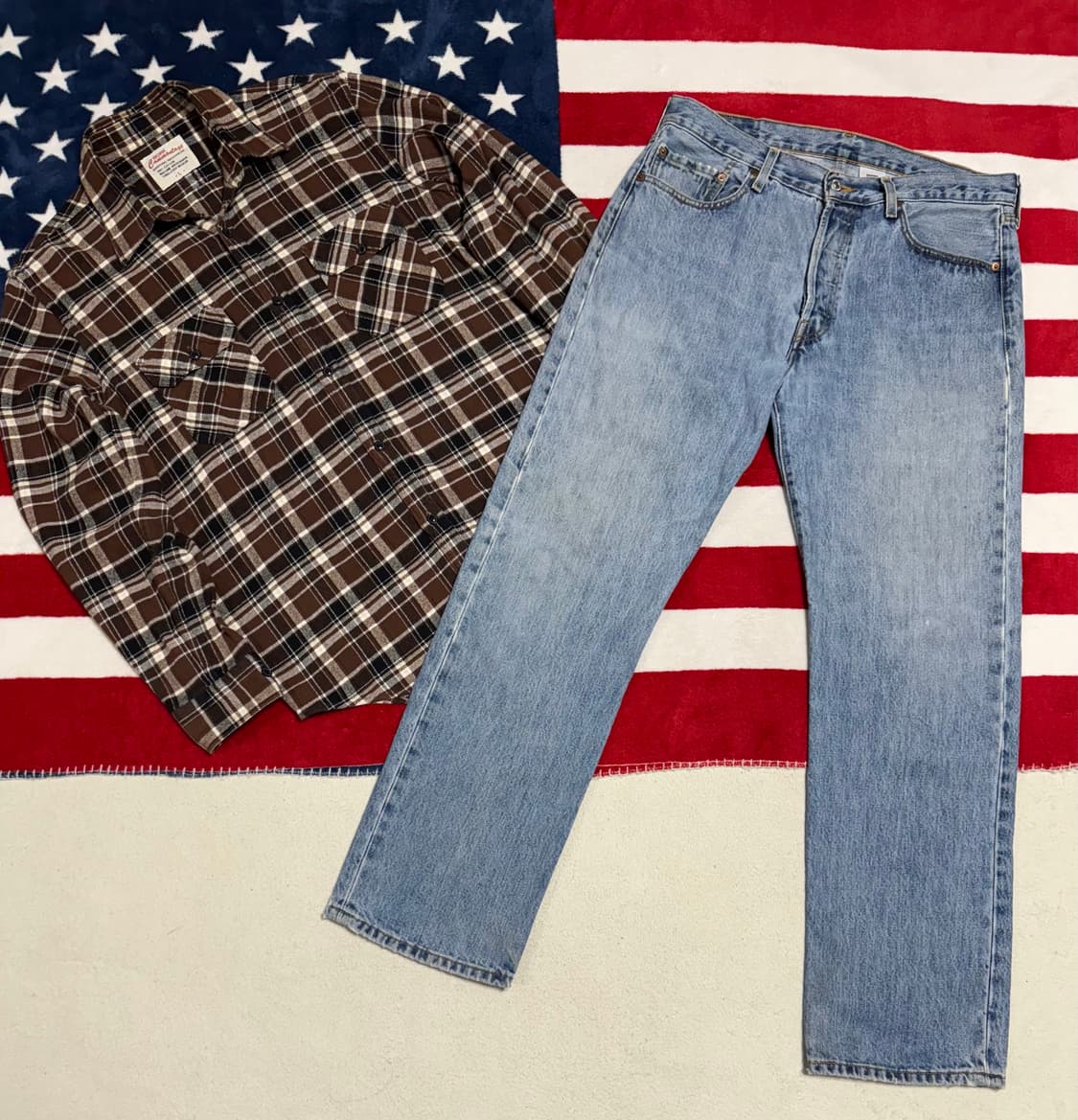 빈티지플란넬셔츠 vintage flannel shirt  tartan셔츠 상품이미지10