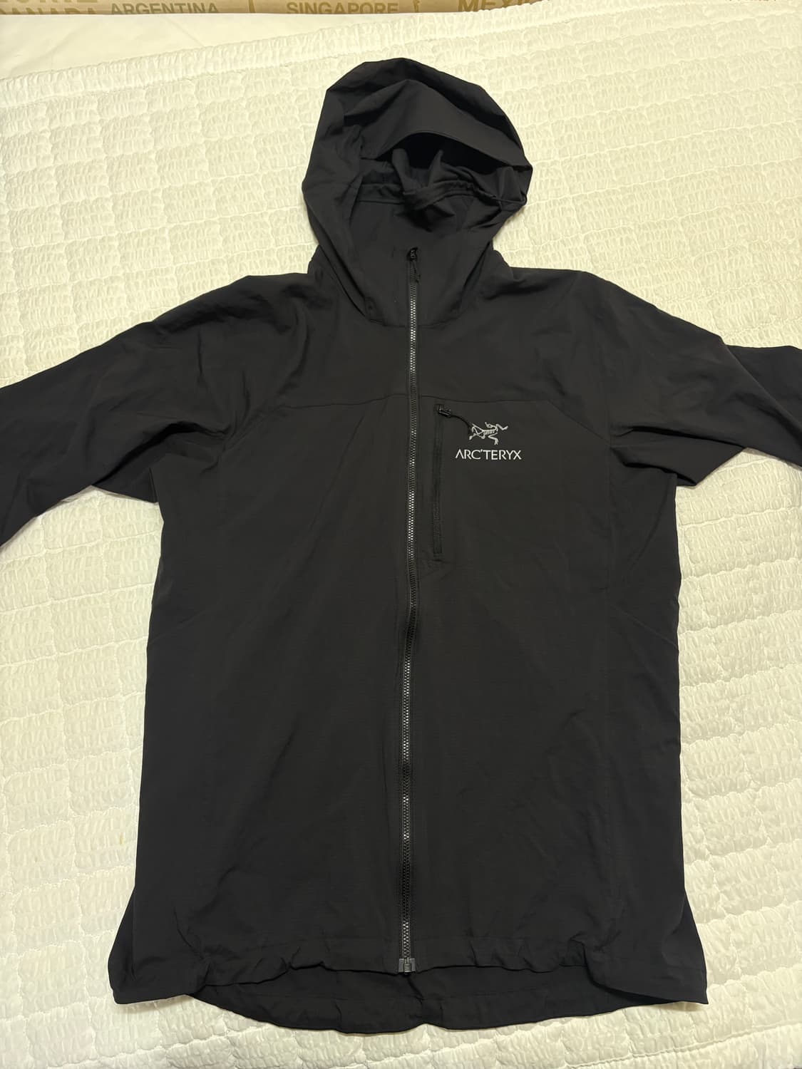 아크테릭스 스쿼미시 후디 블랙 M 바람막이 상품이미지1
