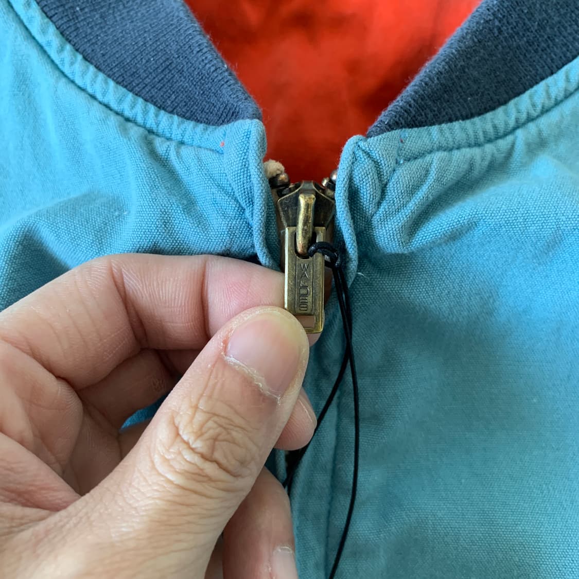26ss Vintage Silk Cotton Test Pilot jkt 상품이미지5
