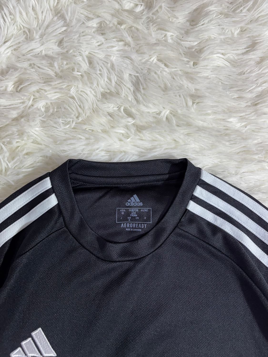 아디다스 블랙 삼선 슬리브  상품이미지6