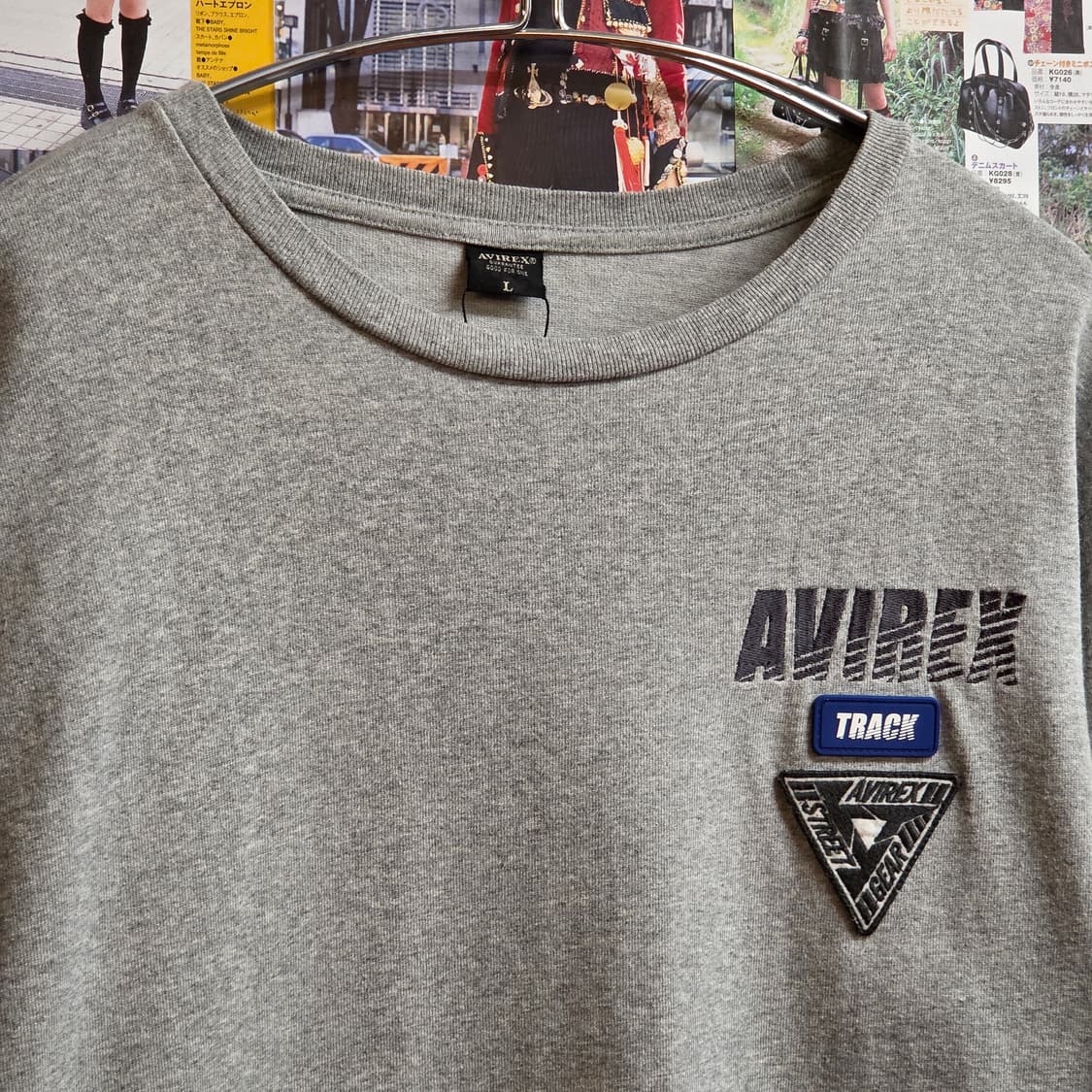 JPN 아비렉스 빅 자수 로고 롱슬리브 상품이미지6