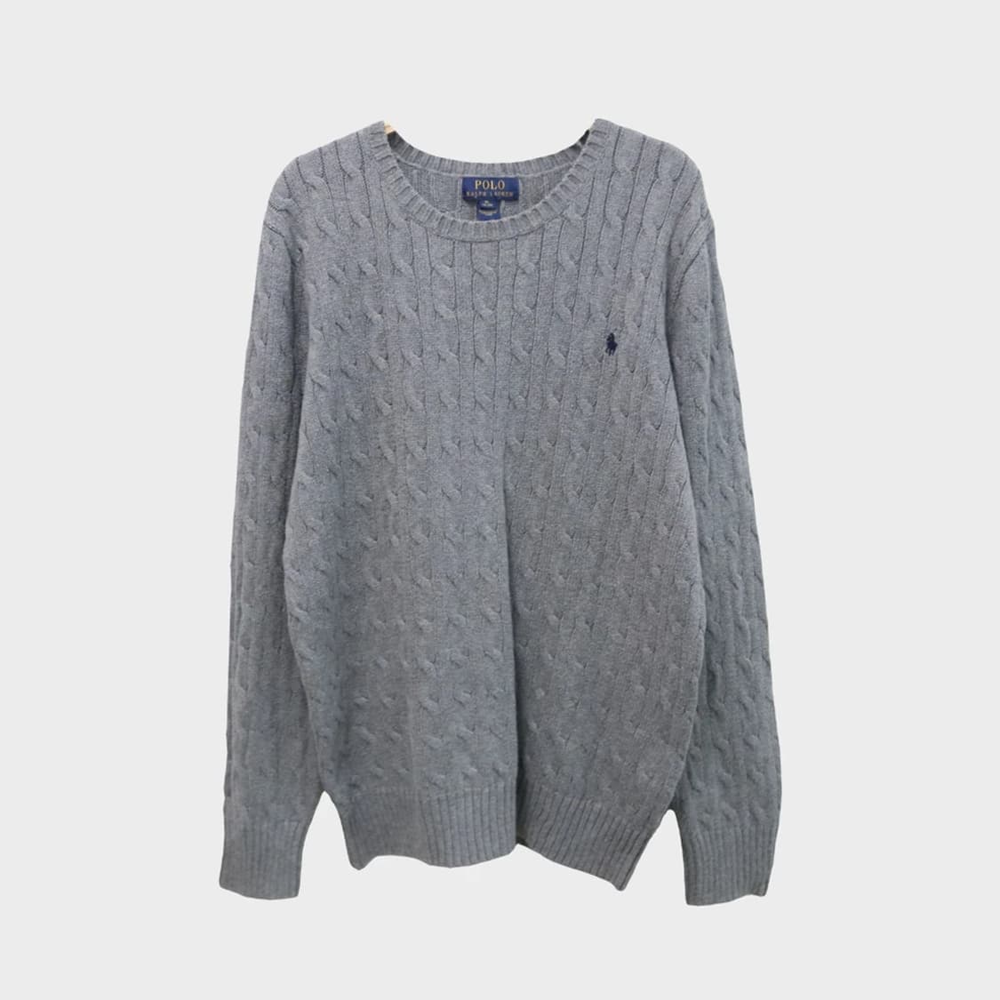 폴로랄프로렌 네이비포니 꽈배기 니트 60841 상품이미지1