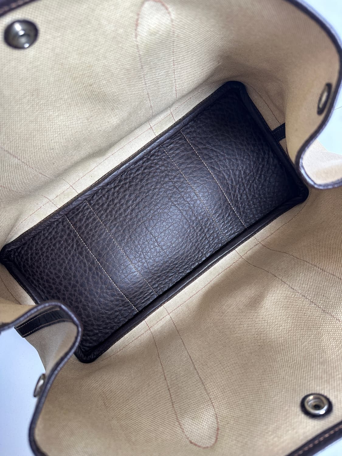 에르메스 가든파티 36 PM 에크루/브라운 상품이미지5