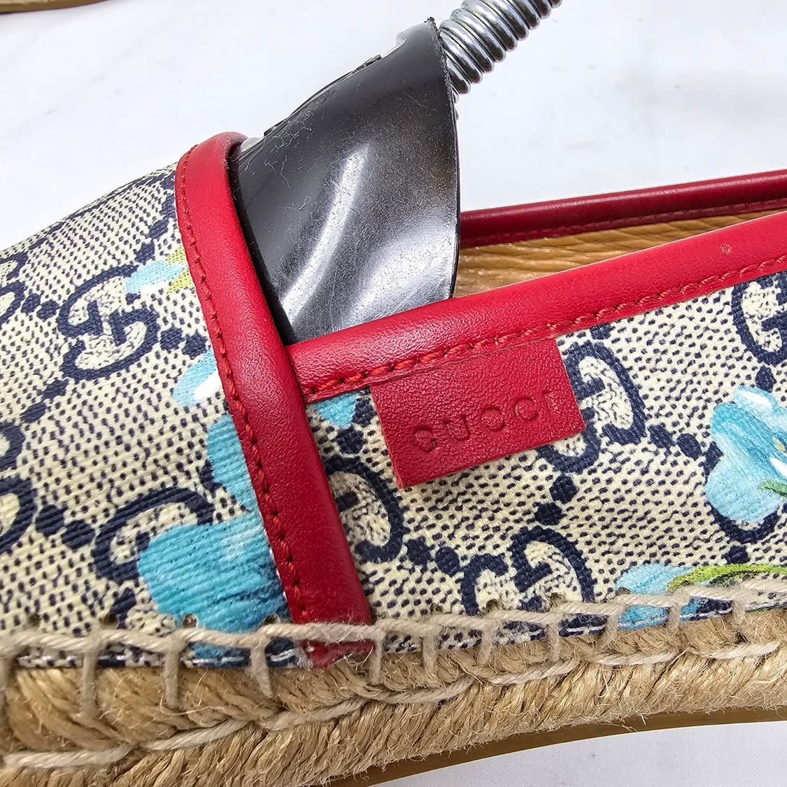 GUCCI 구찌 GG 플라워 에스파드류 슬립온 36 상품이미지7